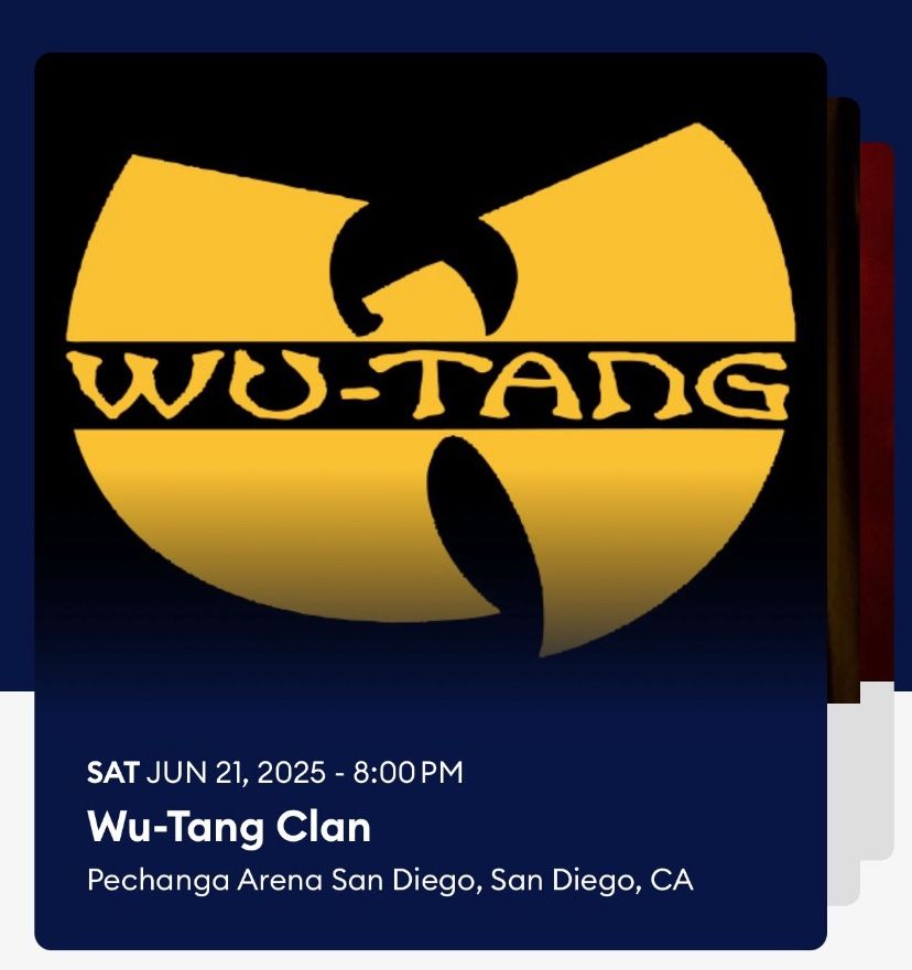 WU-TANG Clan Concert