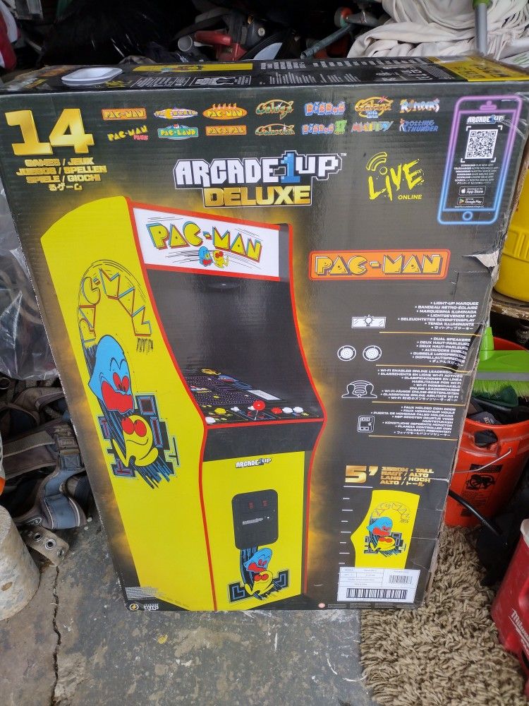Pac-Man Arcade Game 14 Games Total
