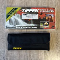 Tiffen 58mm Filter Kit WARM UV17;CLEAR; Circular polarizer