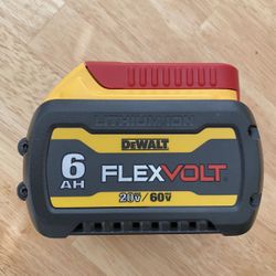 Dewalt 6 Amp Battery 20V / 60V Flexvolt