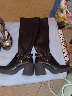 Female riding boots