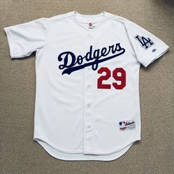Adrian Beltre Rawlings Authentic Los Angeles LA Dodgers On Field Game Jersey 44 Large
