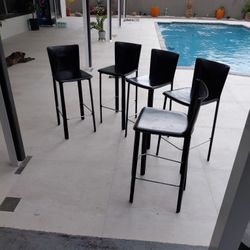 Bar Stools 5 Leather 29 " H