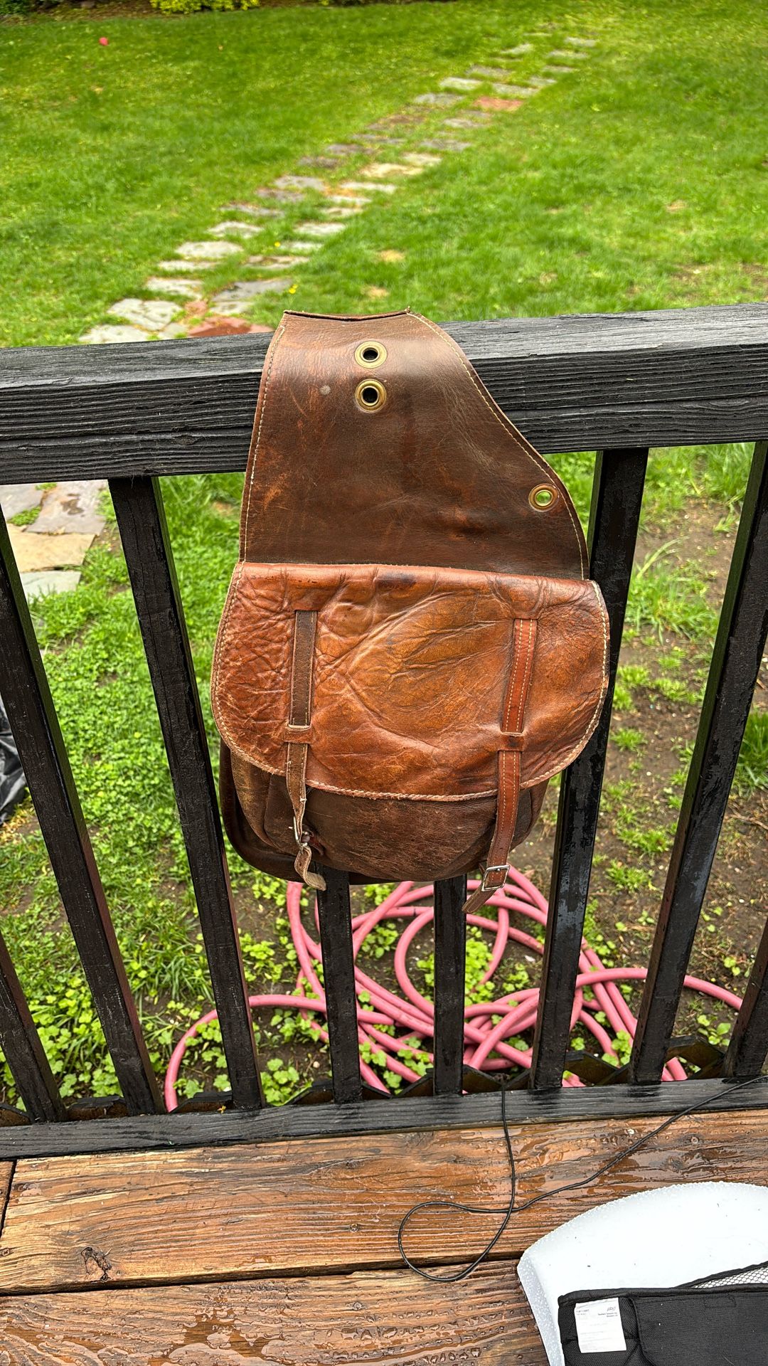 Leather Saddlebag