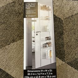 Door Or Wall Mount Shelving