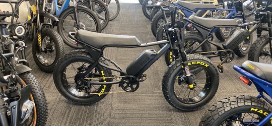 MacFox X7 Low Frame Electric Bike 48V