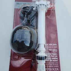 DIY Complete Water Closet Tank Repair Kit ~ Adjusts 10" to 14" Universal Repair 