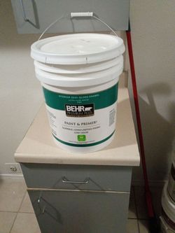 Behr Premium Plus Interior Semi-Gloss Paint 5 Gallon