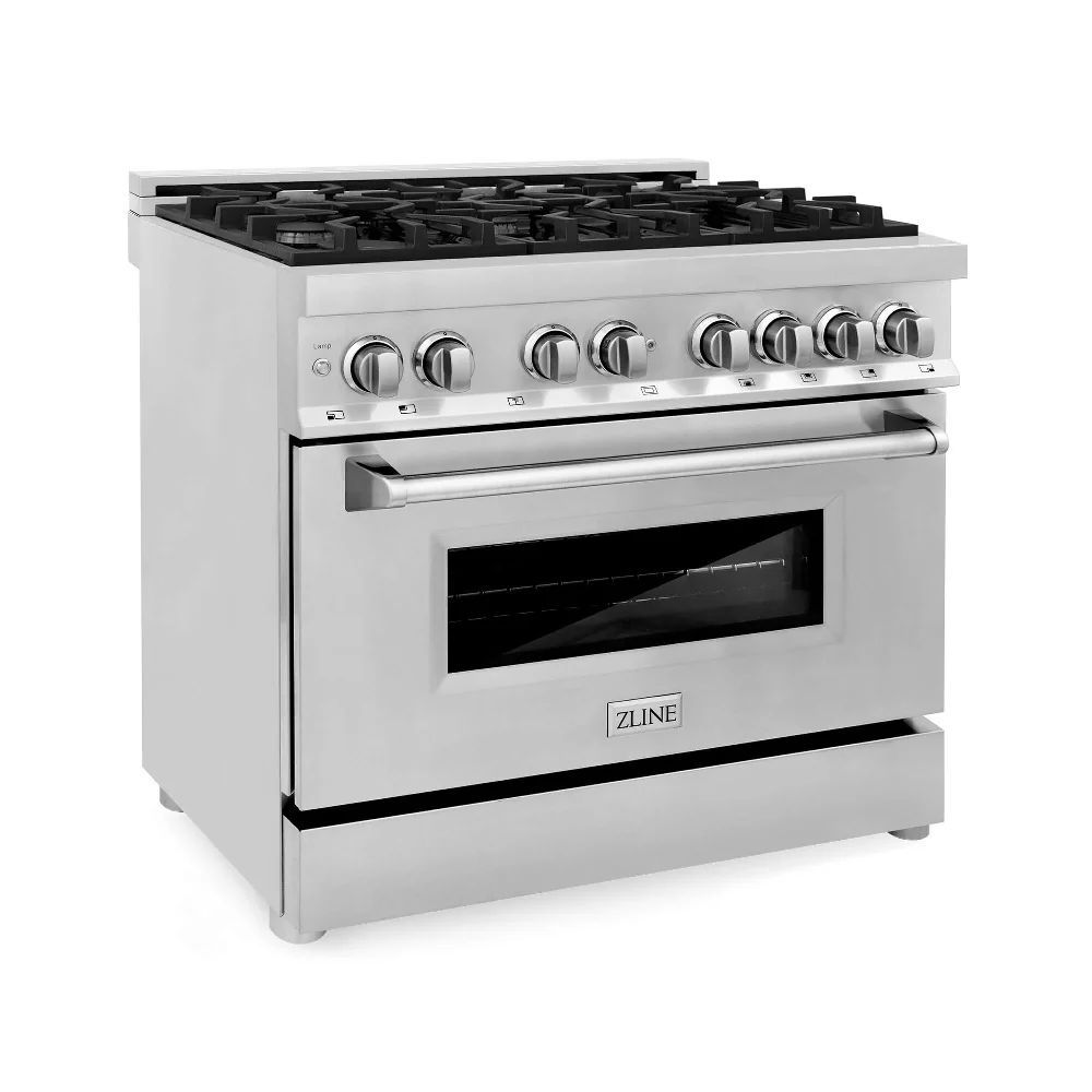🌞 🌞New ZLINE 36 in. 6 Burner Dual Fuel Range with Convection Oven, Stainless Steel