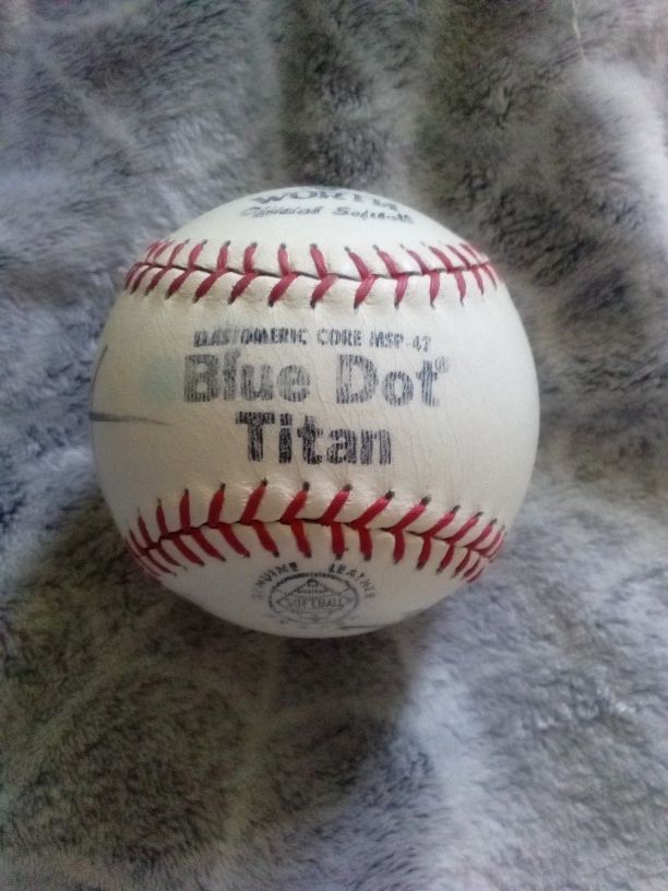 Signed Softball