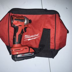 Milwaukee M18 Impact Driver w/ Battery & Bag - New Never Used