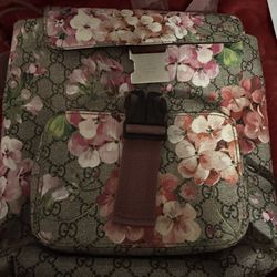 Gucci Blooms Floral Mini Backpack