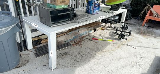 Long Outdoor Table