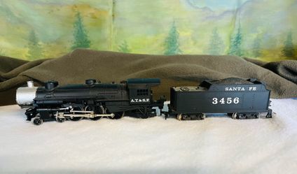 HO Scale “A.T. & S.F “ locomotive 3456