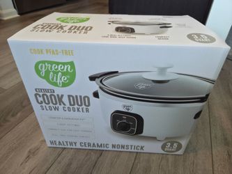 GreenLife Slow Cooker – NEW (Unopened)