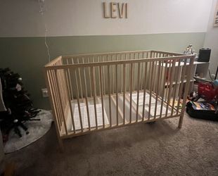 Crib and Mattress