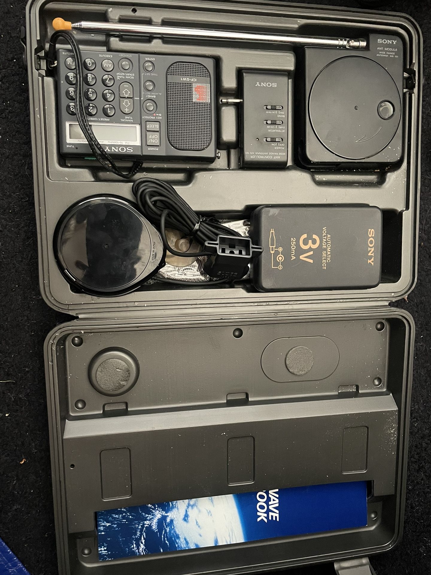 Sony FM Stereo/SW/MW Synthesized Receiver System