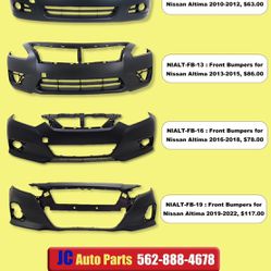 Front Bumper Covers For Nissan Altima From 2010-2020