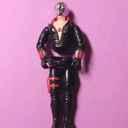GI JOE DESTRO VTG 1983 Action Figure 3.75 Cobra Original V1 GOOD Easy Fix!