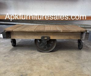 Arhaus Hennings Factory Cart