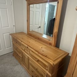 Wood Bedroom Set