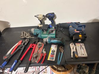 UNTESTED Mixed Power and Hand Tool Lot