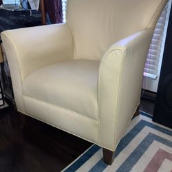 Beige accent Chair