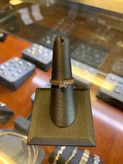 14K Yellow Gold Diamond Ring