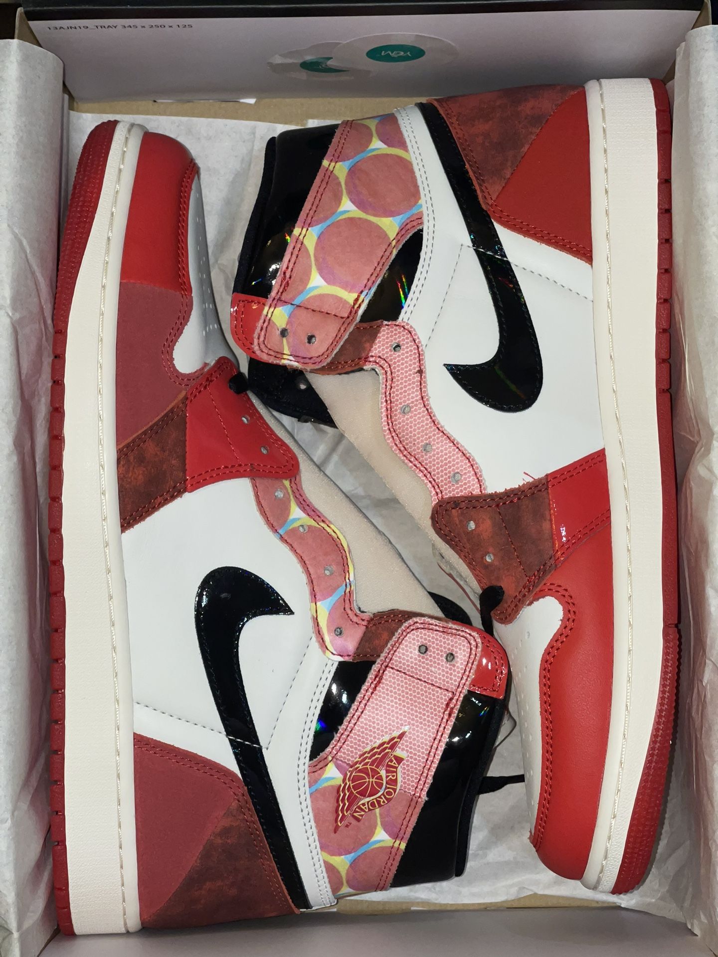 Jordan 1 High OG x Spider-Man: Across the Spider-Verse Size 13M for 