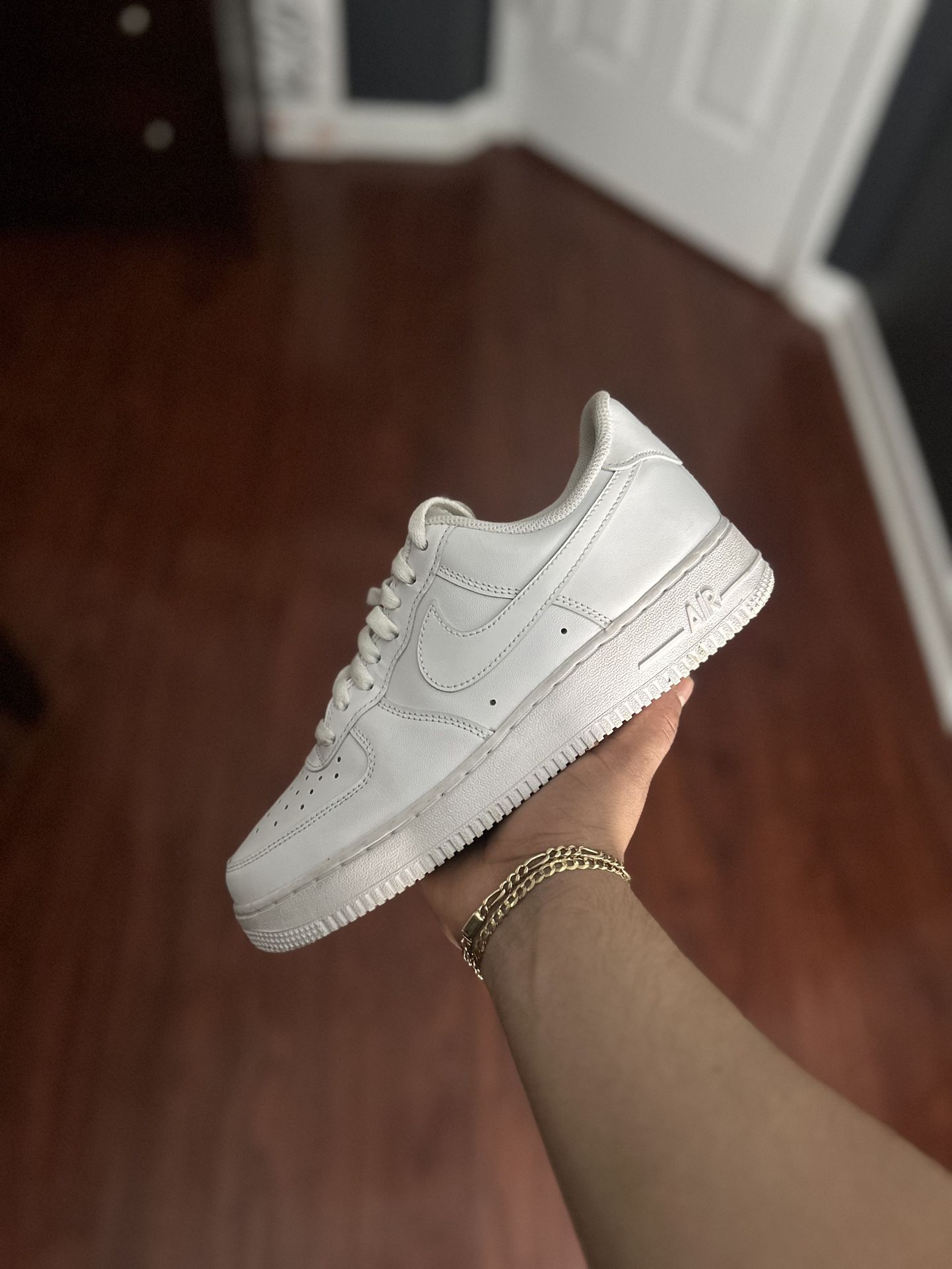 Nike Air Force One Low White Sz 8