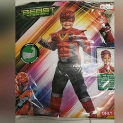 Power Ranger Beast Morphers Brand New Halloween Costume For Sale 