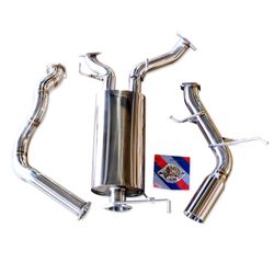 Rev9 CB-076_2 Cat-back FlowMaxx Stainless Exhaust Kit for Lexus LX570 (J200) 2016-2021