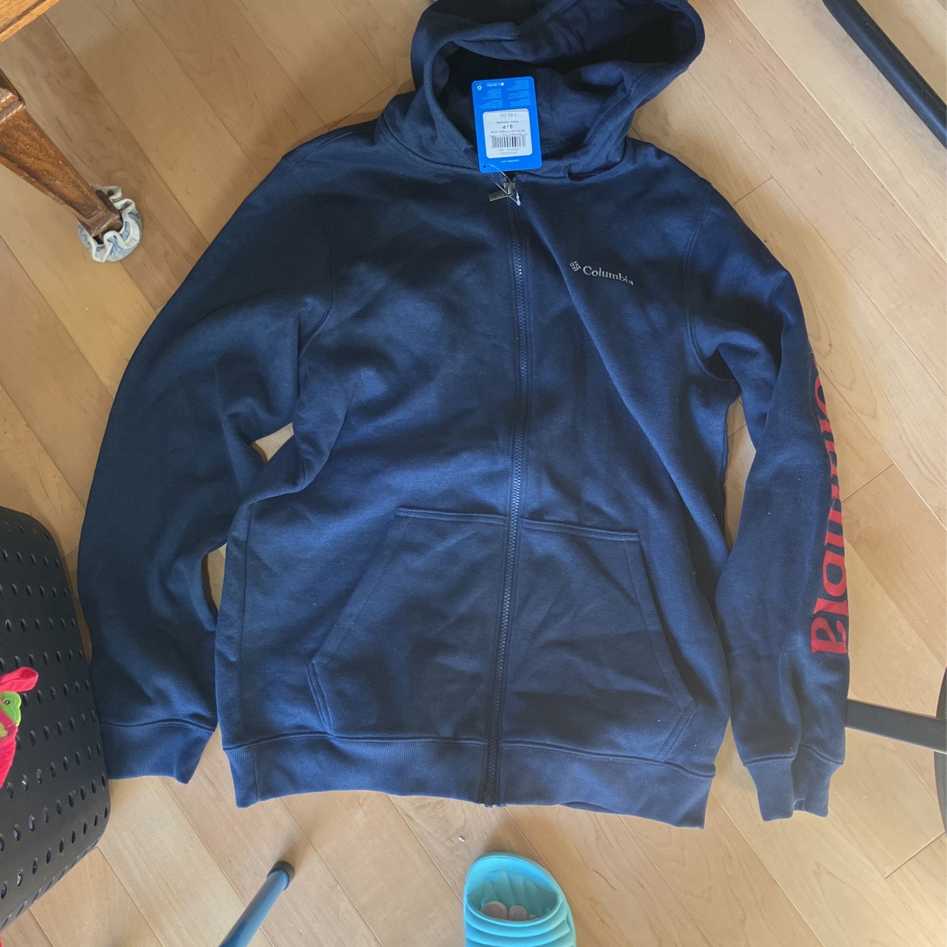 New! Size S - Columbia High Mountain Graphic Full Zip