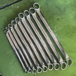 Craftsman Full Polish Metric Tappet Wrench Set - 9 pcs