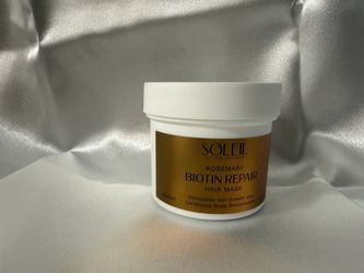 SOLEIL Rosemary & Biotin Repair Hair Mask for Hair Growth, 130 ml