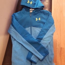UNDER ARMOUR BOYS JACKET BLUE