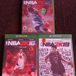 XBOX One NBA 2K 15, 16, 19. ONLY $20 all 3.