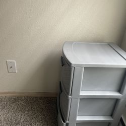 Grey Plastic Drawer