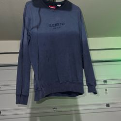 Supreme Dipped Crewneck Navy 