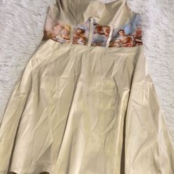 SHEIN Beige Dress