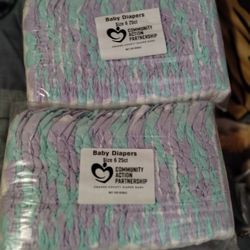 Today's Special Brand New Two Packages Of Pampers 6:25 In Each Package