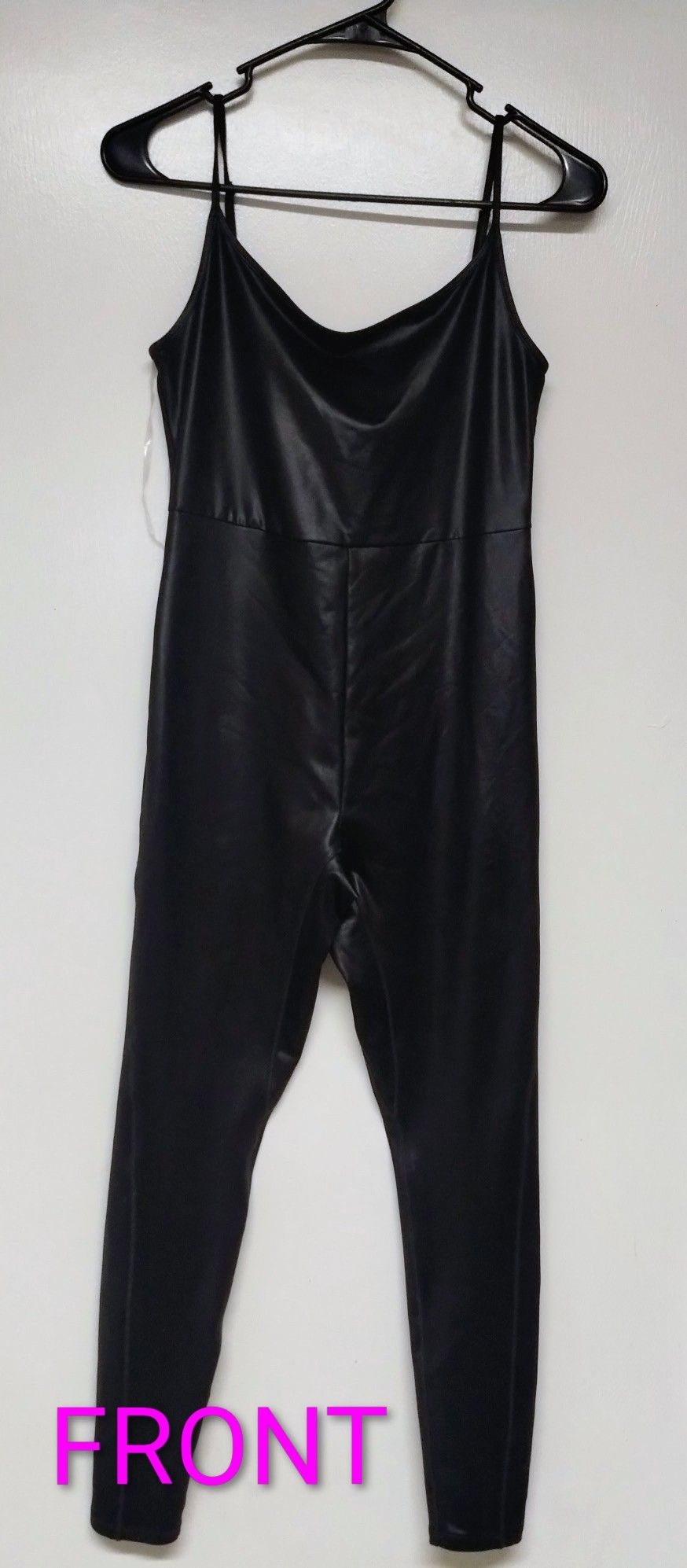 Wild Fable Size Medium Black Liquid Bodysuit