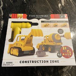 Fao schwartz construction zone toy set