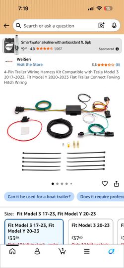 Trailer Wiring Harness Kit