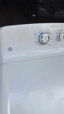 GE gas dryer
