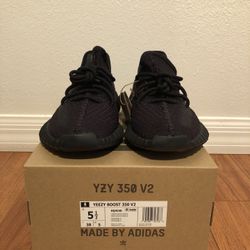 Brand New Adidas Yeezy Boost 350 V2 Onyx Size 5.5