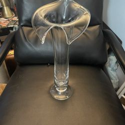 Glass Vase Excellent Condition 