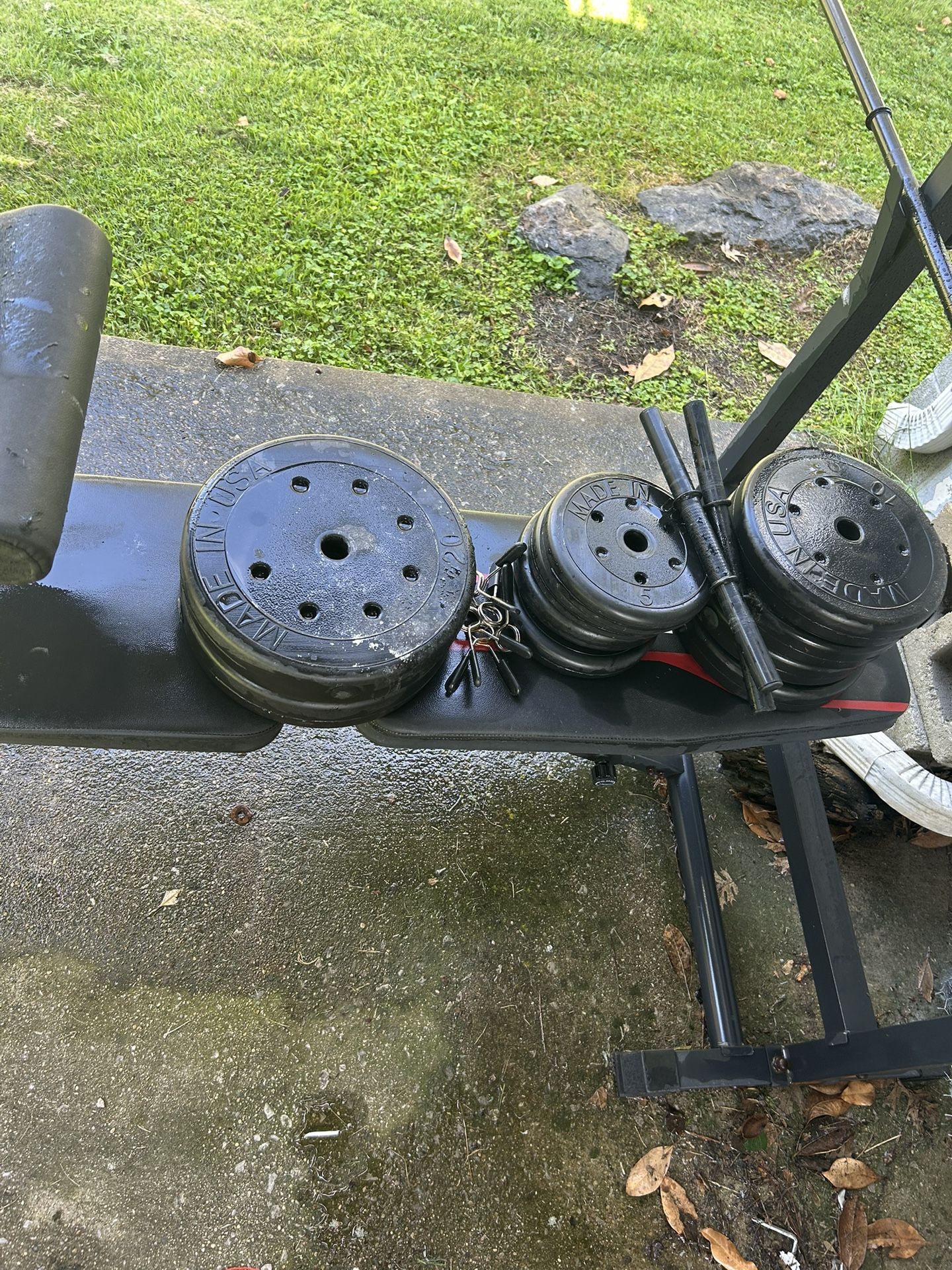 Indoor/outdoor Weight Bench