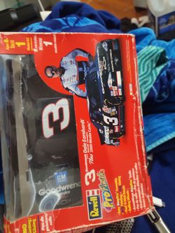 Dale Earnhardt racing car in box