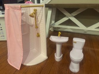 Our Generation Sweet Bathroom Accessory Set for 18" Dolls